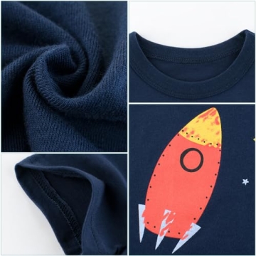 Toddler Boys 4-Pack Short Sleeve T-Shirts 2-7 Years