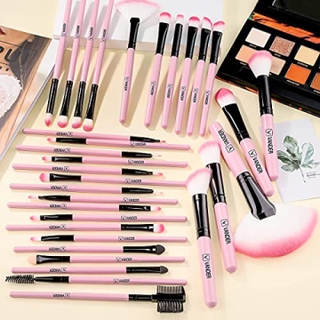 VANDER 32pcs Professional Makeup Brush Set for All Levels