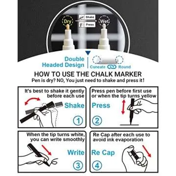 Food or Spice Label for Bottles in Kitchen or Pantry- Round Vinyl Black Labels for Food containers, Mason Jars, Storage Bins,Reusable Waterproof Removable Stickers,120 Chalkboard Labels Free Chalk Pen