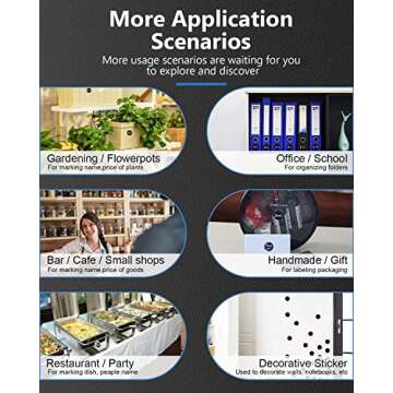 Food or Spice Label for Bottles in Kitchen or Pantry- Round Vinyl Black Labels for Food containers, Mason Jars, Storage Bins,Reusable Waterproof Removable Stickers,120 Chalkboard Labels Free Chalk Pen