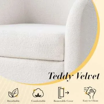 Comfortable Jocisland Swivel Round Accent Chair for All Home