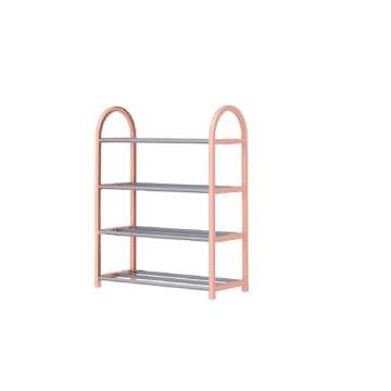4-Tier Portable Shoe Rack for Easy Home Organization