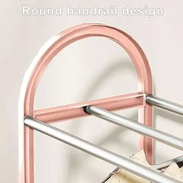 4-Tier Portable Shoe Rack for Easy Home Organization