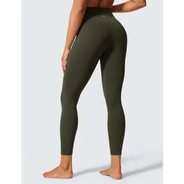 CRZ YOGA Women's Butterlift High Waisted Workout Leggings 25" - Pilates Gym Athletic Yoga Pants Butt...