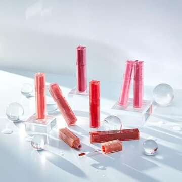 rom&nd DEWY·FUL WATER TINT 03 IF ROSE |Glossy| high pigment|moisturizing| non-sticky|Hydrated lips|colorful shades|High Shine|0.18oz