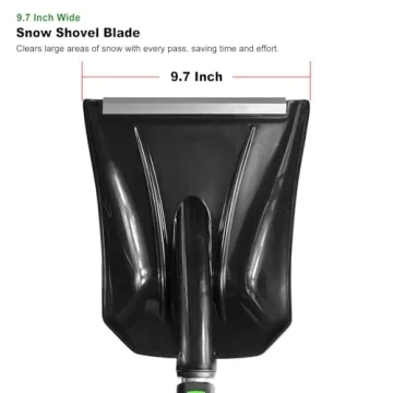 SEAAES Extendable Snow Brush & Emergency Shovel - All-in-One Tool