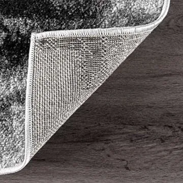 nuLOOM 5' x 8' Performance Indoor Area Rug, Non-Shed, Power Loomed High-Traffic Area Rug for Living Room, Bedroom, Home, Remona Grey