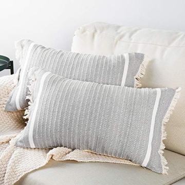 Blue Page Comfy Decorative Pillow Covers - Modern Accent
