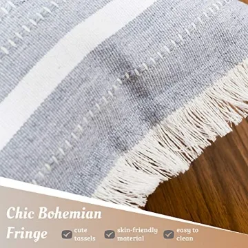 Blue Page Comfy Decorative Pillow Covers - Modern Accent