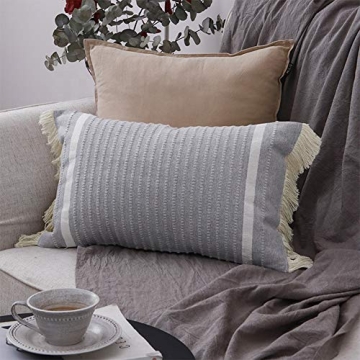 Blue Page Comfy Decorative Pillow Covers - Modern Accent