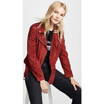 BB DAKOTA Women's Waller Faux Suede Jacket