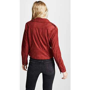 BB DAKOTA Women's Waller Faux Suede Jacket