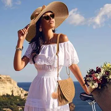 Sintuff Summer Women Accessories Set for Beach Days