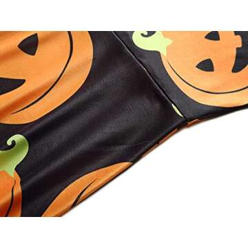 HUHOT Women's Scoop-Neck Graphic Sleeveless Short Fit-and-Flare Dress, 17039-1, Large