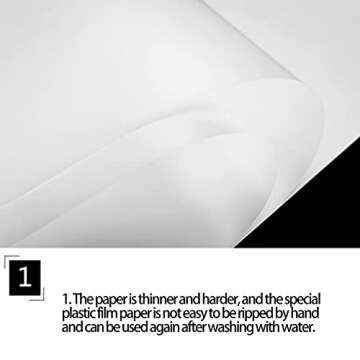 Hair Dye Paper, 100Pcs Professional Hair Coloring Sheet Hair Highlighting Strips Reusable Dyeing Separating Reusable Foils for Color Brush Mesh Wrap Bleach Foil Sheets for Salon Barber Hairdresser