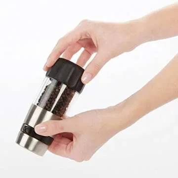 OXO Good Grips Stainless Steel Mess-Free Pepper Grinder