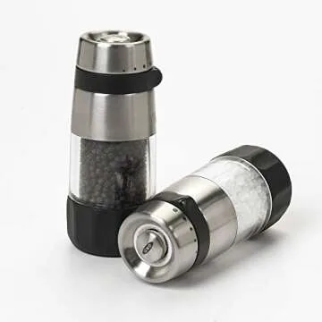 OXO Good Grips Stainless Steel Mess-Free Pepper Grinder