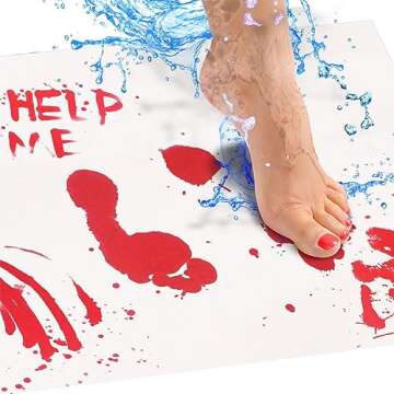 Funny Bloody Mat - Turns Red When Wet | Best Prank Gift