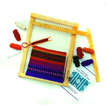Harrisville Designs Lap Loom Kit, Hand Weaving for Kids and Adults (Style A)