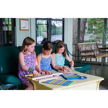 Harrisville Designs Lap Loom Kit, Hand Weaving for Kids and Adults (Style A)