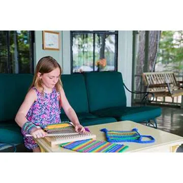 Harrisville Lap Loom Kit for Easy Weaving