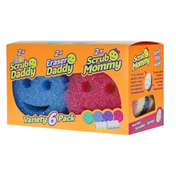 Scrub Daddy Sponge Variety Pack for Effortless Cleaning