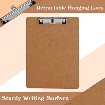PANDRI Clipboards 36 Pack – Eco-Friendly & Durable Classroom Supplies
