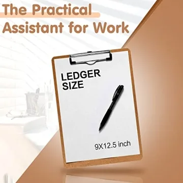 PANDRI Clipboards 36 Pack – Eco-Friendly & Durable Classroom Supplies