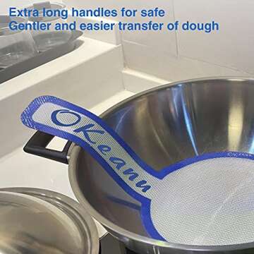 OKeanu Silicone Baking Mat - Durable, Non-Stick & Eco-Friendly Baking Solution