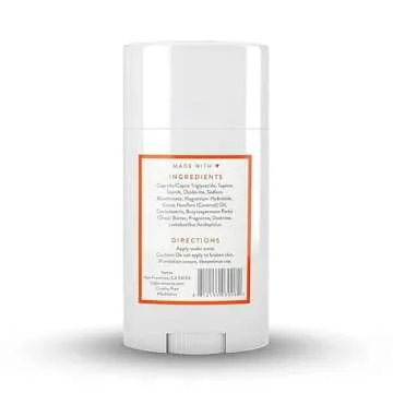 Native Deodorant | Natural Deodorant for Men, Aluminum Free with Baking Soda, Probiotics, Coconut Oil and Shea Butter | Citrus & Herbal Musk