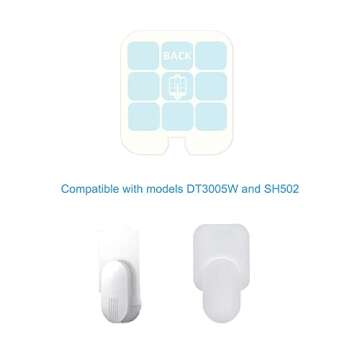 40 Pack Refill Glue Cards Compatible with Safer Home SH502 and Dynatrap DT3005W Dot Indoor Fly Trap ...