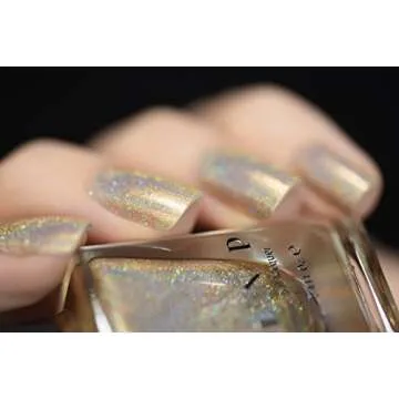 ILNP I See You Delicate Champagne Holographic Nail Polish