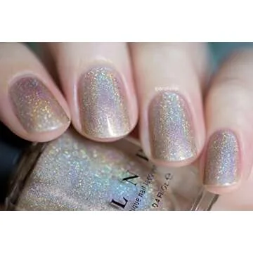 ILNP I See You Delicate Champagne Holographic Nail Polish
