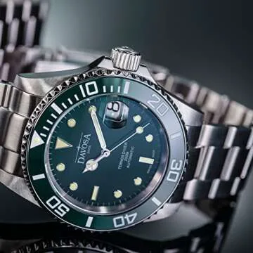 Davosa Ternos Automatic Dive Watch for Men 300m Waterproof
