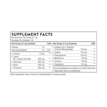 THORNE Amino Complex - Clinically-Validated EAA and BCAA Powder for Pre or Post-Workout - Promotes L...