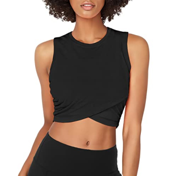 Stylish Sanutch Cropped Workout Top for Women