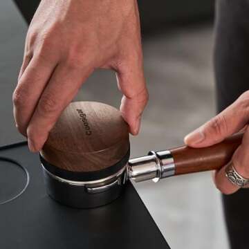 Coosigar Coffee Distributor - Adjustable Depth Tool