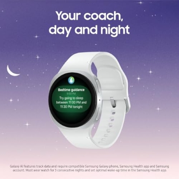 Samsung Galaxy Watch 8 (2025) 44mm Bluetooth Smartwatch with Health Tracking and Sleep Coaching