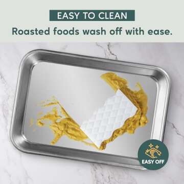 Ultra Cuisine Baking Sheet Pan Set of 2 for Perfect Baking