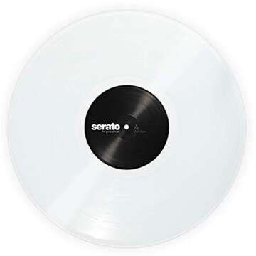 Serato Control Vinyl 12" Pair Clear