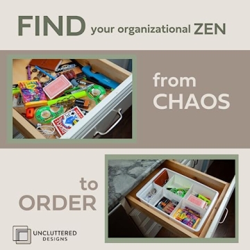 Adjustable Drawer Dividers for Kitchen and Office Organization