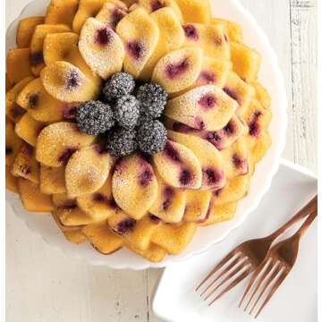 Nordic Ware Blossom Bundt Pan ,Toffee