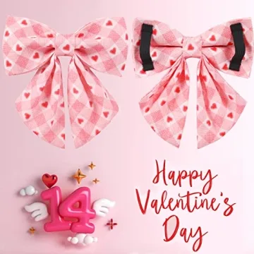 Stylish UP URARA PUP Valentine Dog Collar with Bow Tie