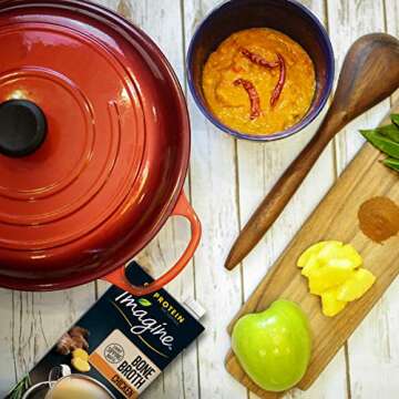 Imagine Organic Bone Broth, Chicken - Nutrient-Rich Comfort