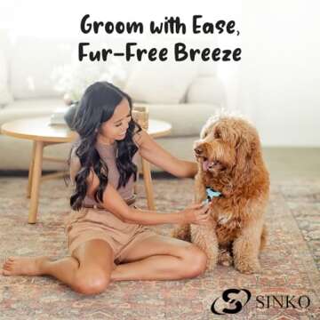 Sinko Deshedding Tool - Ultimate Pet Grooming Brush
