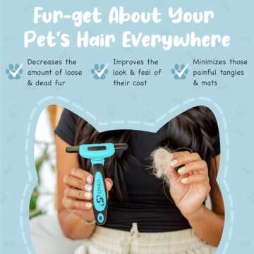 Sinko Deshedding Tool - Ultimate Pet Grooming Brush