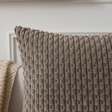 Soft Corduroy Throw Pillow Covers for Elegant Decor