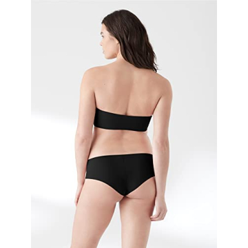 True & Co Women's Convertible Bandeau Bra Comfort & Support