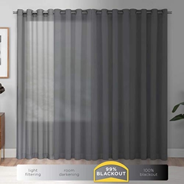 ECLIPSE Kendall Blackout Thermal Window Curtain for Home