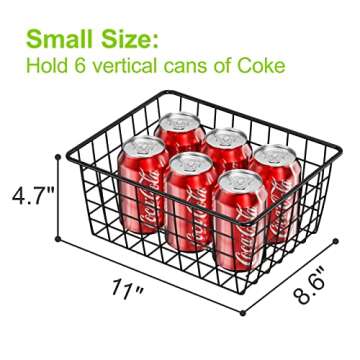 Cambond Freezer Organizer Baskets for Easy Storage
